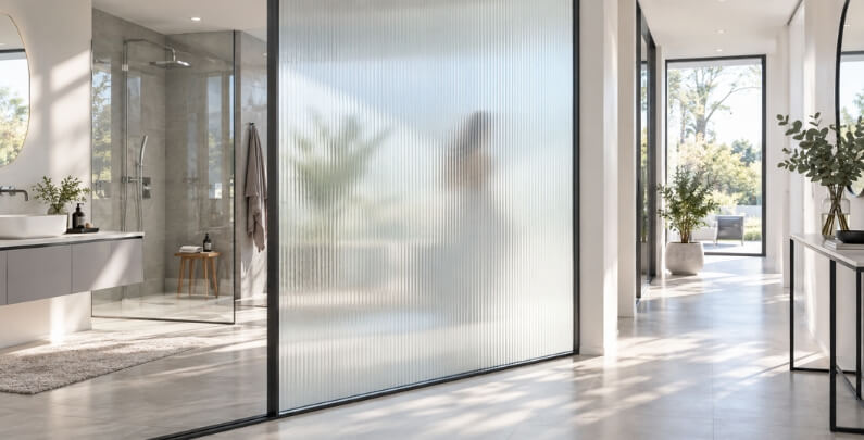 Cristal decorativo en Huelva para ganar privacidad